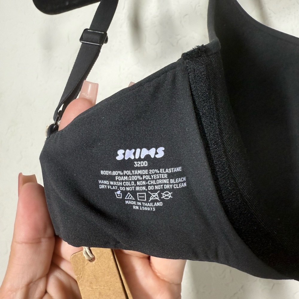 NWT Skims Fits Everybody T Shirt Demi Bra Size 32DD - Picture 6 of 7